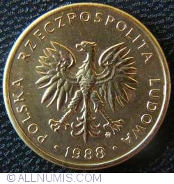 5 Zlotych 1988