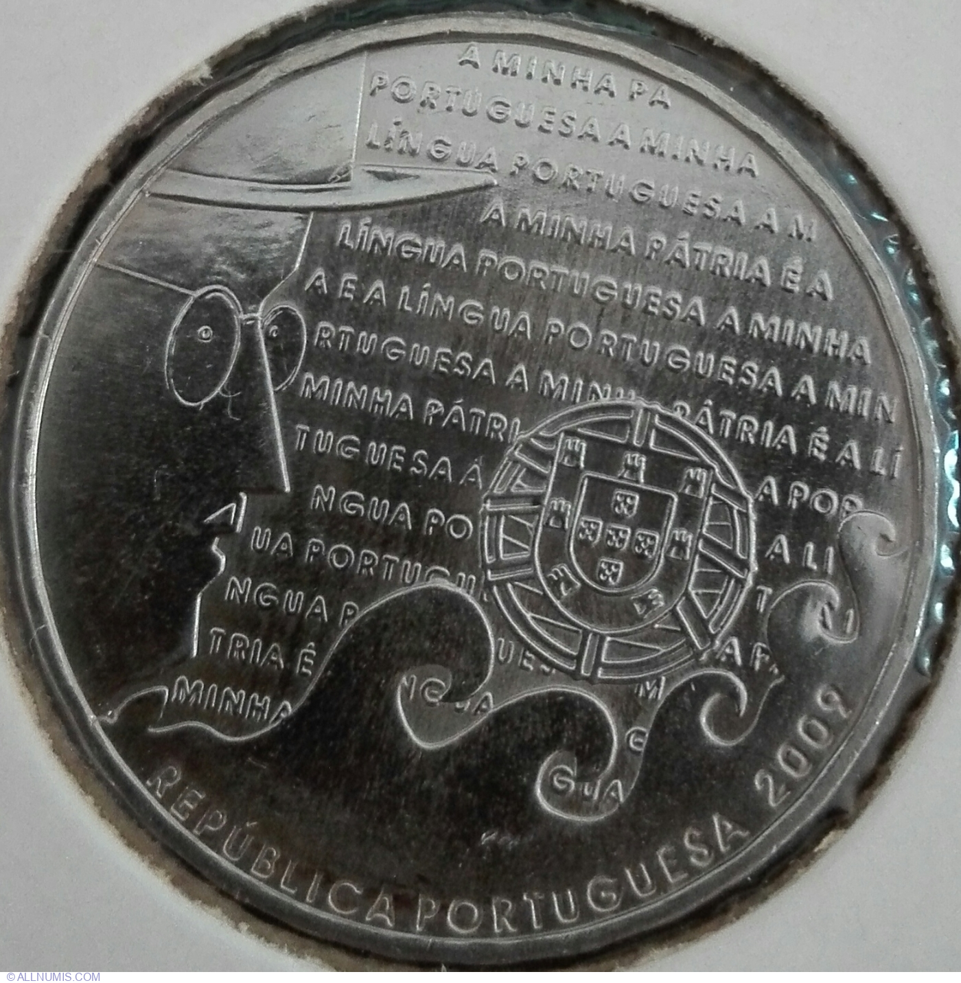 2 Euro Portugal 2009, KM# 786