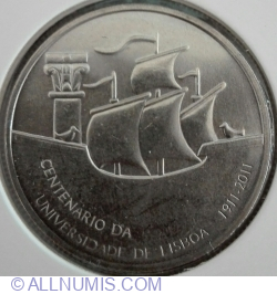 Image #2 of 2.5 Euro 2011 - 100th Anniversary of the Creation of the Lisbon University