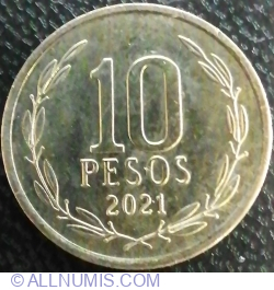 Image #1 of 10 Pesos 2021