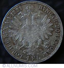 Image #1 of 1 Florin 1881
