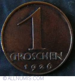Image #1 of 1 Groschen 1926