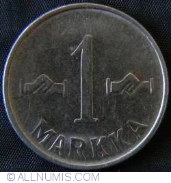 1 Markka 1957