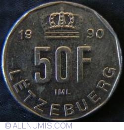 50 Franci 1990