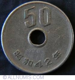 50 Yen 1967 (year 42)