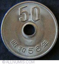 50 Yen 1981 (year 56)