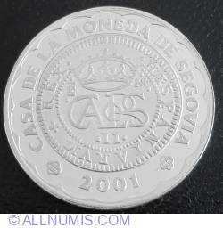 500 Pesetas 2001 - Segovia Mint