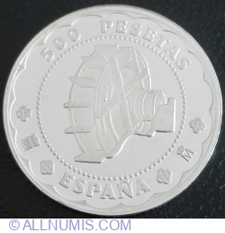 Image #1 of 500 Pesetas 2001 - Segovia Mint
