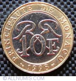 Image #1 of 10 Francs 1998