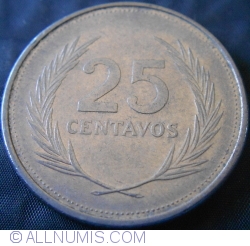 Image #1 of 25 Centavos 1995