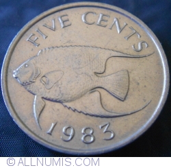 Image #1 of 5 Cents 1983