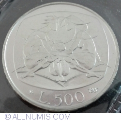 Image #1 of 500 Lire 1987 - Anul Familiei