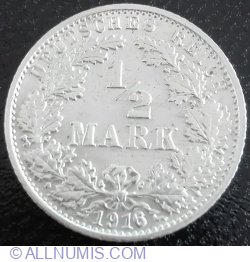 1/2 Mark 1916 G