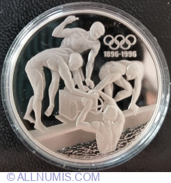 Image #2 of 20 Dollars 1993 - Olympics 100 Years - Team Relay
