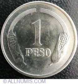 1 Peso 1980