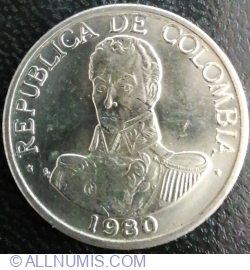 Image #2 of 1 Peso 1980