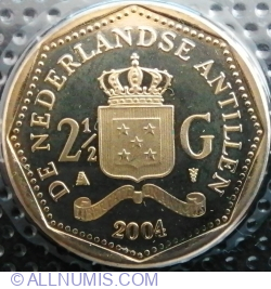 Image #1 of 2½ Gulden 2004