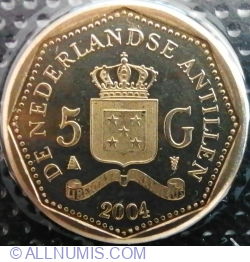 Image #1 of 5 Gulden 2004