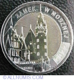 5 Zlotych 2022 - Discover Poland” – “Moszna Castle”