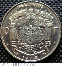10 Francs 1973 Belgique