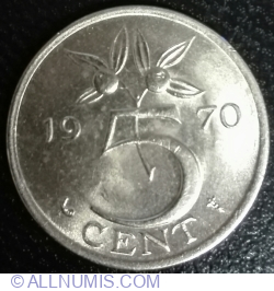 Image #1 of 5 Cents 1970 - Cock under 9