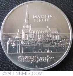 5 Mark 1989 A - Marien Kirche Muhlhausen