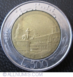Image #1 of [ERROR] 500 Lire - Year is missing