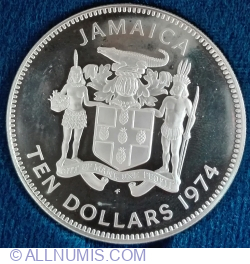 Image #1 of 10 Dollars 1974 FM (P)