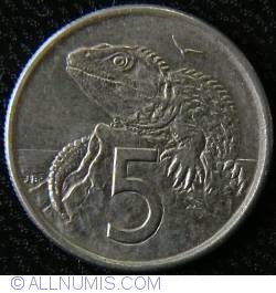 Image #1 of 5 Cents 1982