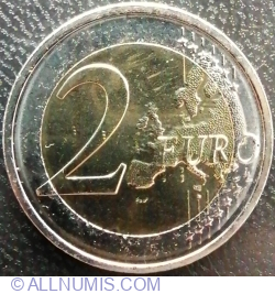 Image #1 of 2 Euro 2022 - 10th. Anniversary of Hereditary Grand Dukes Guillaume's and Stephanie's wedding