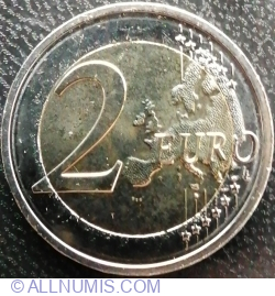 2 Euro 2022 - 50th Anniversary of the legal protection of the Luxembourg flag