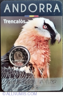 2 Euro 2025 - Bearded vulture
