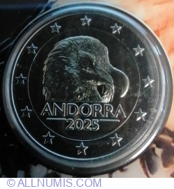 2 Euro 2025 - Bearded vulture