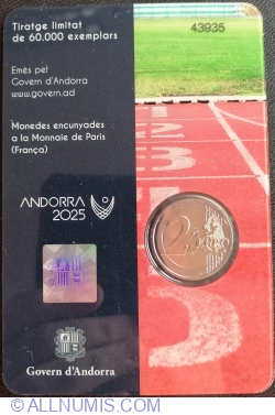 2 Euro 2025 - Games of the Small States of Europe in Andorra