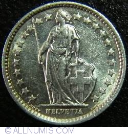 Image #2 of 1/2 Franc 1963