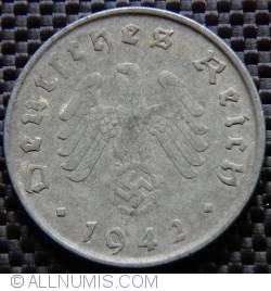 10 Reichspfennig 1942 G