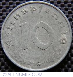 Image #1 of 10 Reichspfennig 1942 G