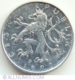 Image #2 of 50 Haleru 1993 - Bizuterie Jablonec Czech Mint