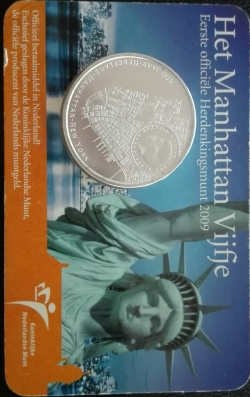 5 Euro 2009 - 400th Anniversary of Manhattan