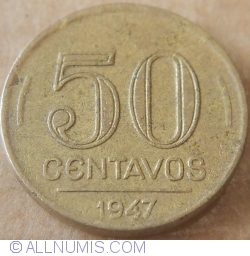 Image #1 of 50 Centavos 1947