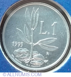 Image #1 of 1 Lira 1993 R