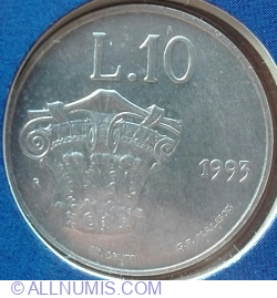 10 Lire 1993 R