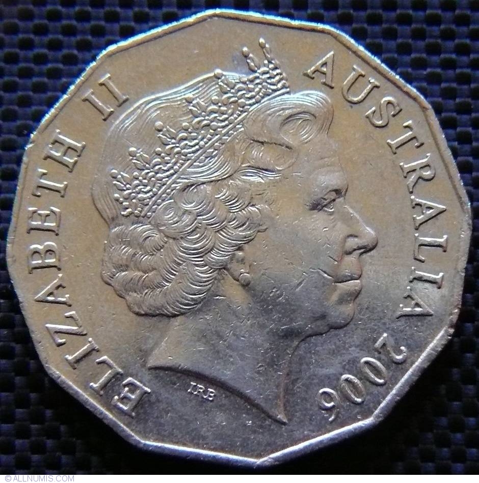 50 Cents 2006 Elizabeth Ii 1952 Present Australia Coin 28755