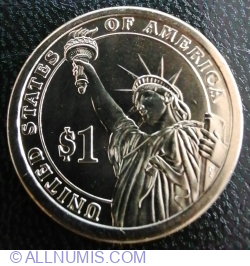 Image #1 of 1 Dollar 2020 D - George H. W. Bush