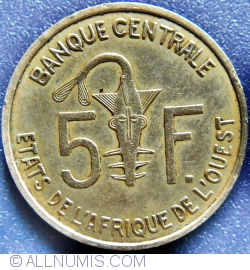 Image #1 of 5 Francs 2009