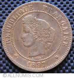 Image #2 of 5 Centimes 1897 A