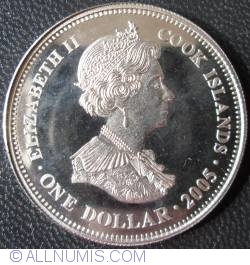 Image #2 of 1 Dollar 2005 - Battle of Trafalgar