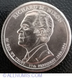 Image #2 of 1 Dollar 2016 P - Richard M. Nixon