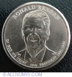 Image #2 of 1 Dollar 2016 P - Ronald Reagan