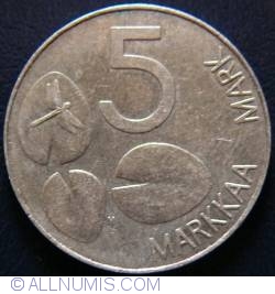 5 Markkaa 1996